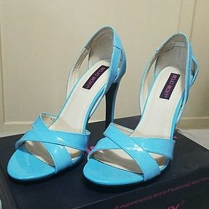 Sky blue, Patented Heels